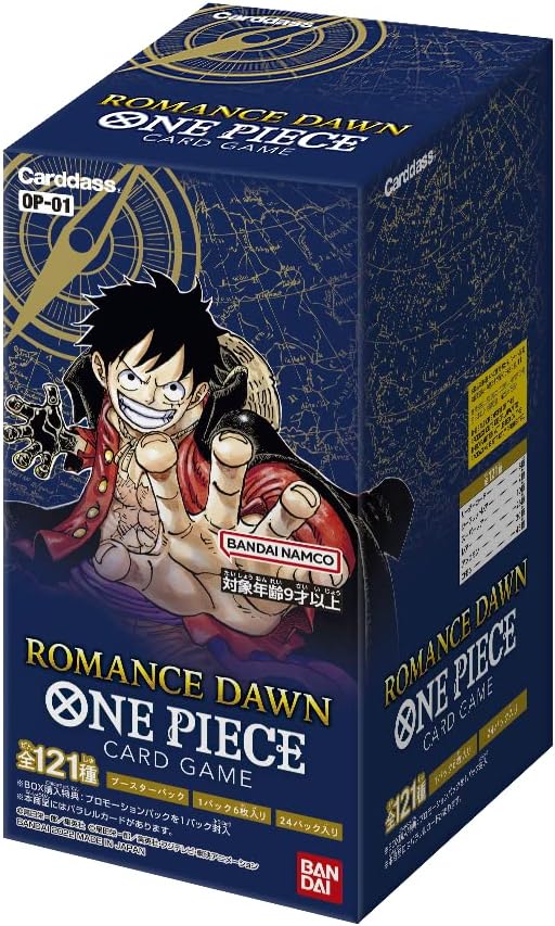 BANDAI One Piece Romance Dawn Card Game [OP-01] (Box) (Japanese Edition)